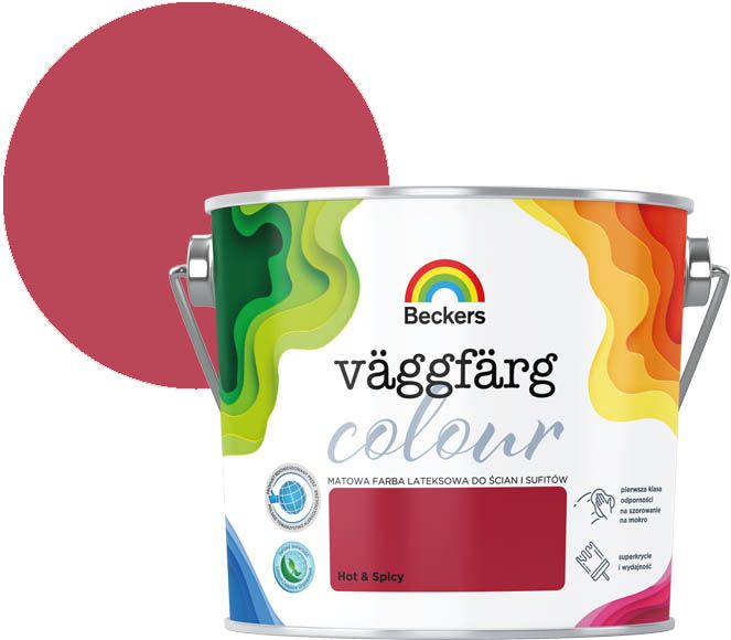 Beckers Vægmaling Colour hot & spicy 2,5 l