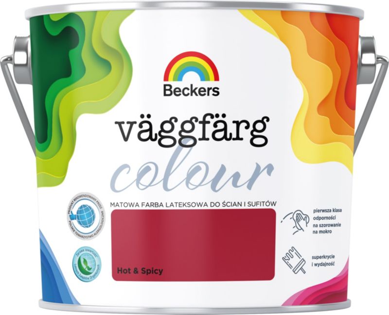 Beckers Vægmaling Colour hot & spicy 2,5 l