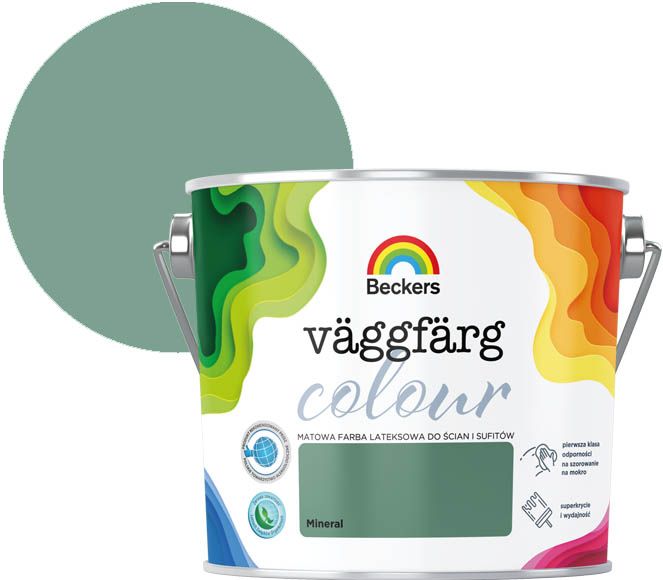 Beckers Vaggfärg Colour mineral farve 2,5 l