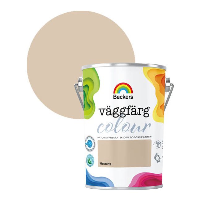 Beckers Vaggfarg Colour Mustang farve 5 l