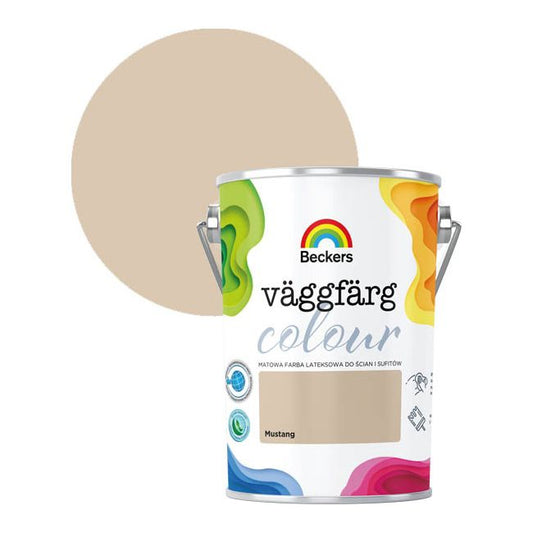 Beckers Vaggfarg Colour Mustang farve 5 l