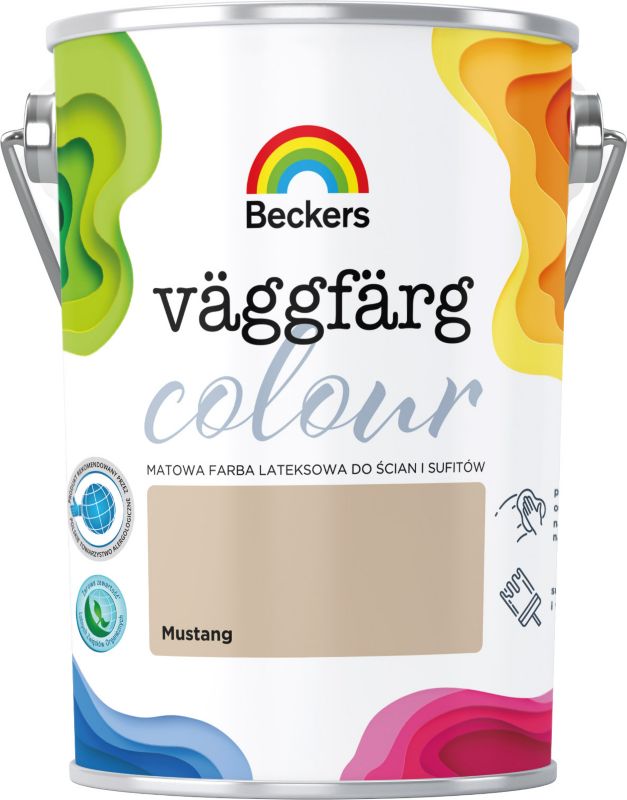 Beckers Vaggfarg Colour Mustang farve 5 l