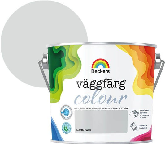 Beckers Vaggfarg Colour north calm farve 2,5 l