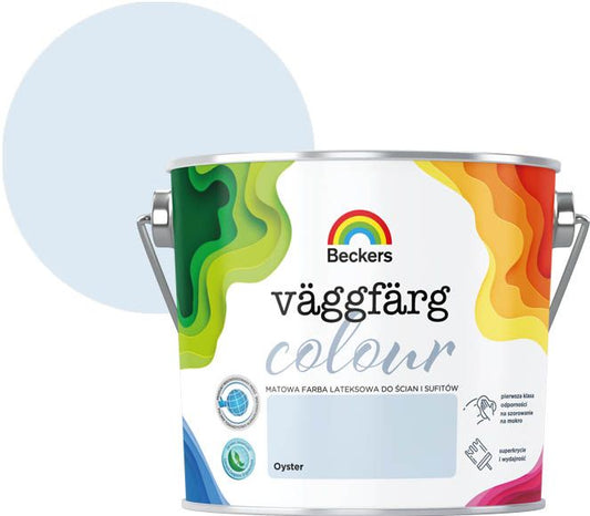 Beckers Vaggfarg Colour Oyster farve 2,5 l