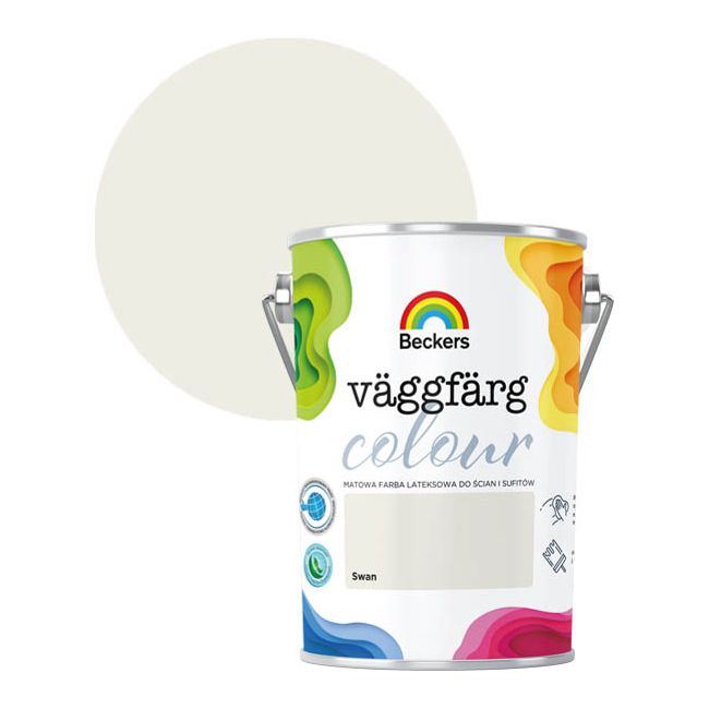 Beckers Vaggfarg Colour Swan farve 5 l