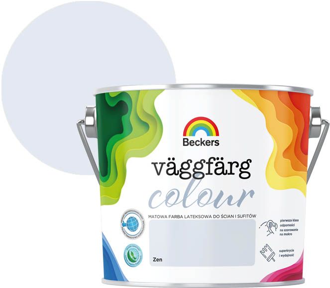 Beckers Vaggfarg Colour zen farve 2,5 l