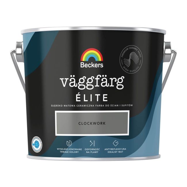 Beckers Vaggfarg Elite clockwork farve 2,5 l
