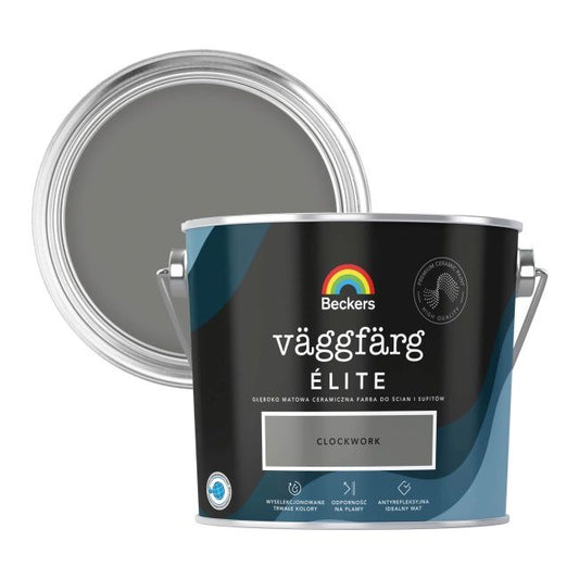 Beckers Vaggfarg Elite clockwork farve 2,5 l
