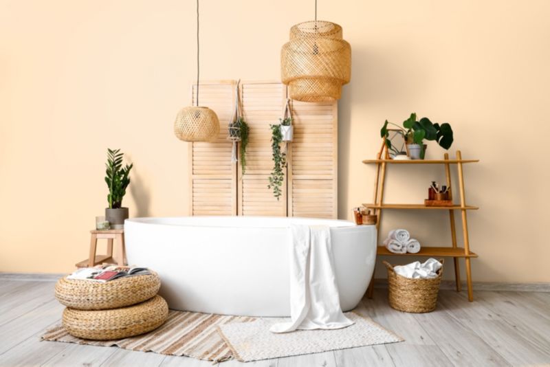 Dekoral farve til badeværelse og køkken i farven Vaniljedessert 2,5 l