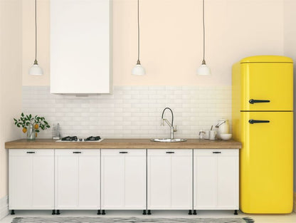 Dekoral badeværelse & køkken farve i pastel abrikos, 2,5 l