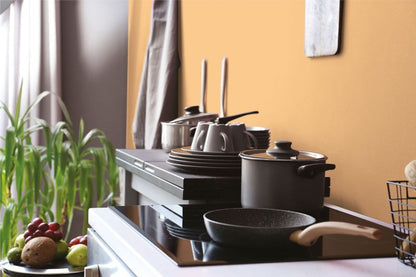 Dekoral farve til badeværelse og køkken i gylden abrikos, 2,5 l