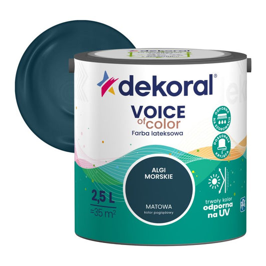 Dekoral Voice of Color farve i farven havalger 2,5 l