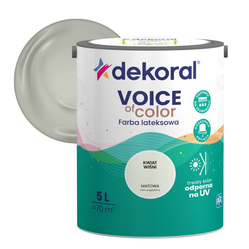 Dekoral Voice of Color farve kirsebærblomst 5 l