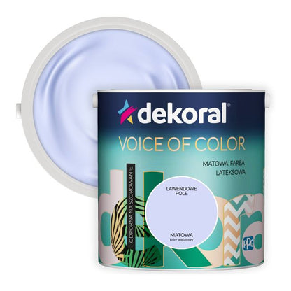 Dekoral Voice of Color farve lavendelfelt 2,5 l