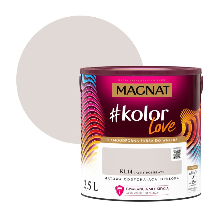 Magnat #kolorLove farve KL14 lys ask 2,5 l