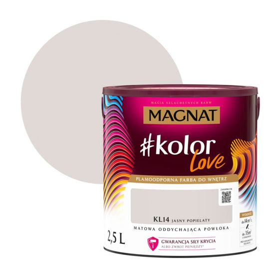 Magnat #kolorLove farve KL14 lys ask 2,5 l