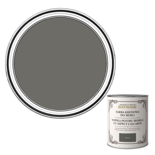 Rust-Oleum kredmaling til møbler antracit 0,125 l