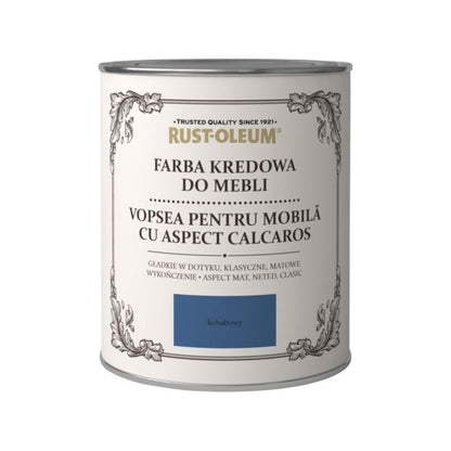 Rust-Oleum krittmaling til møbler kobaltblå 0,125 l