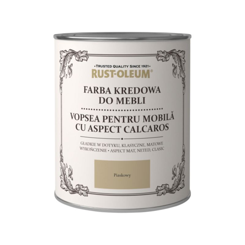 Rust-Oleum kredmaling til møbler i sandfarve 0,75 l
