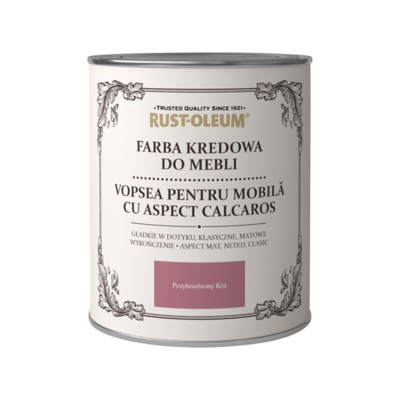 Rust-Oleum kredmaling til møbler i støvet rosa 0,125 l