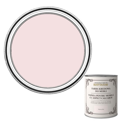 Rust-Oleum kredmaling til møbler i pudderrosa 0,75 l