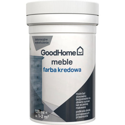 GoodHome Reno kridtmaling hvid 125 ml