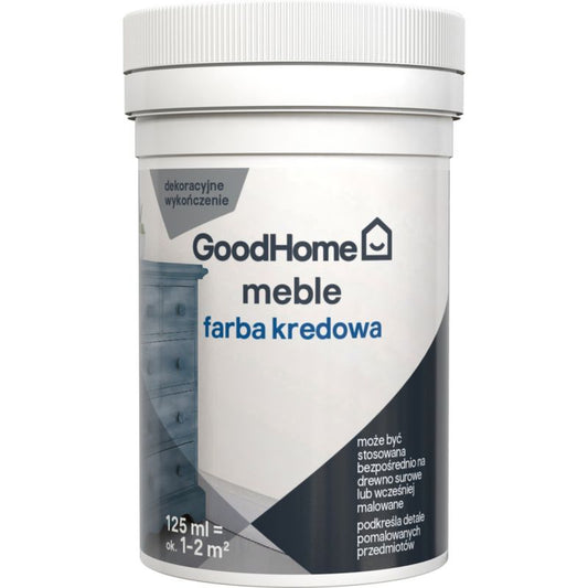 GoodHome Reno kridtmaling hvid 125 ml