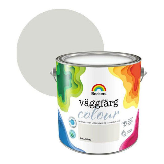 Beckers Vaggfarg Colour lateksmaling boho white 2,5 l