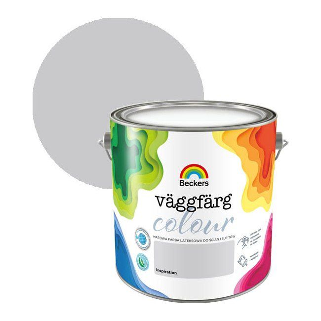 Beckers Vaggfarg Colour Inspiration latexmaling 2,5 l