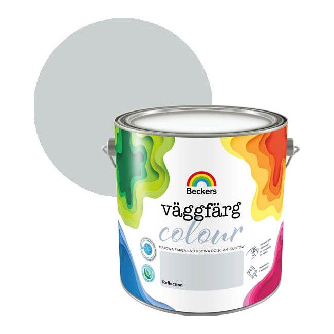 Latexmaling Beckers Vaggfarg Colour Reflection 2,5 l