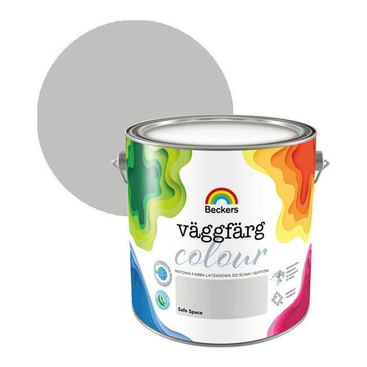 Latexmaling Beckers Vaggfarg Colour safe space 2,5 l