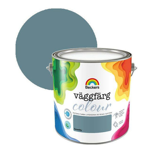 Beckers Vaggfarg Colour serenity latexmaling 2,5 l