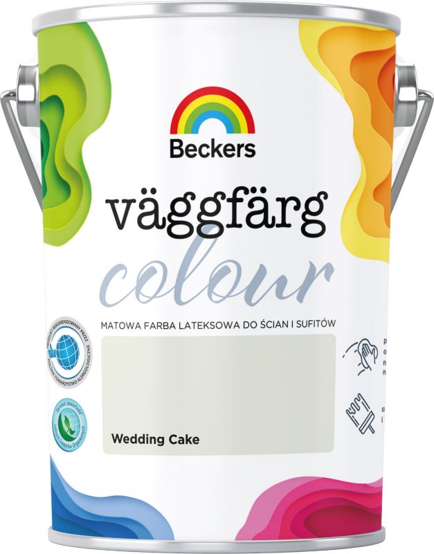 Beckers Vaggfarg Colour wedding cake latexmaling 5 l