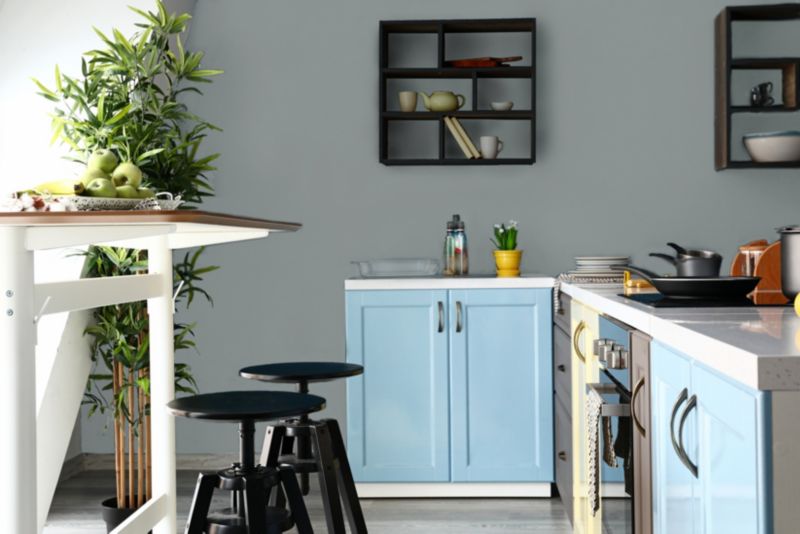 Dekoral latexmaling til badeværelse og køkken i beton jungle, 2,5 l