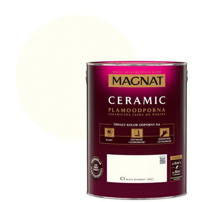 Magnat Ceramic C1 maling hvid diamant 5 l