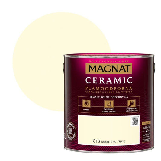 Magnat Ceramic C13 kattesølv farve 2,5 l