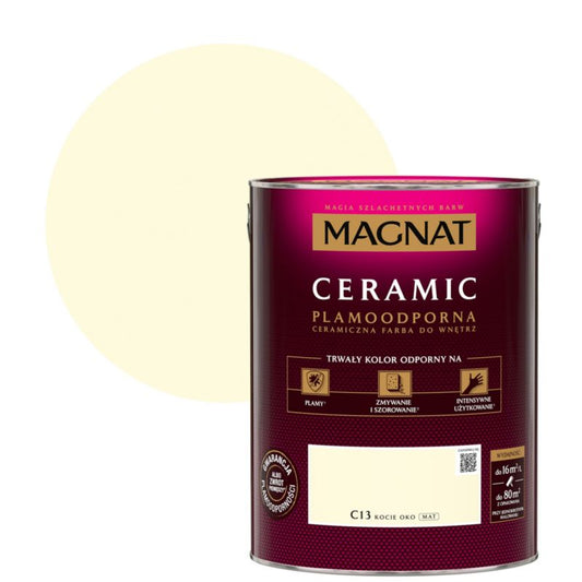 Magnat Ceramic C13 kattesølv maling 5 l