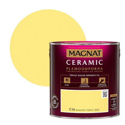 Magnat Ceramic C16 maling i farven gylden topas 2,5 l