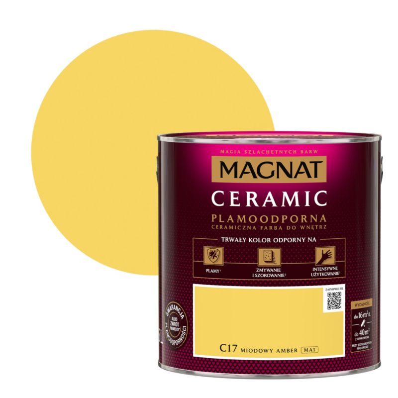 Magnat Ceramic C17 honning amber maling 2,5 l
