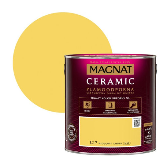 Magnat Ceramic C17 honning amber maling 2,5 l