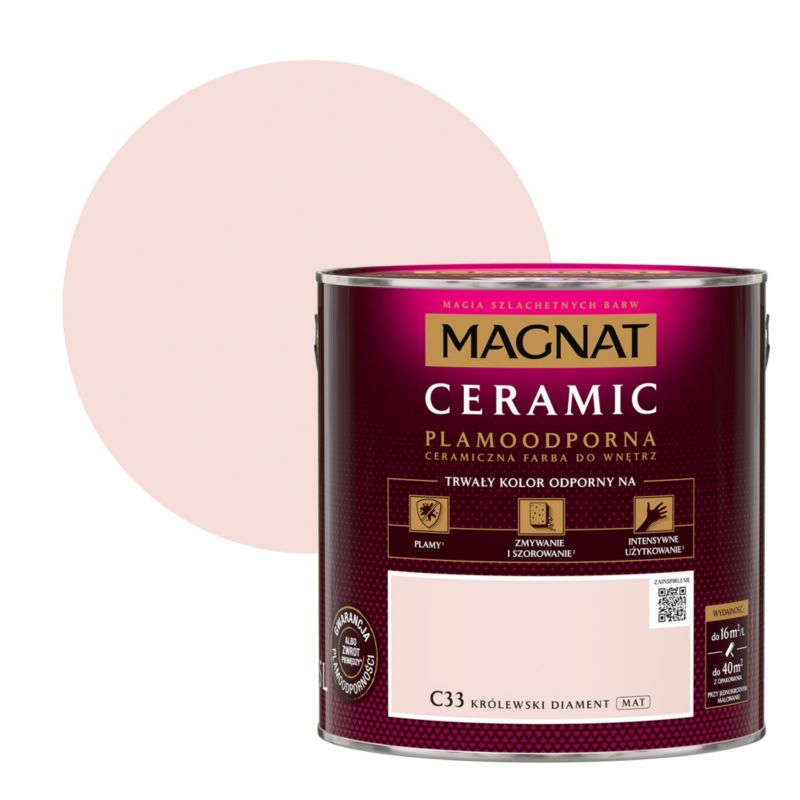 Magnat Ceramic C33 kongelig diamant maling 2,5 l