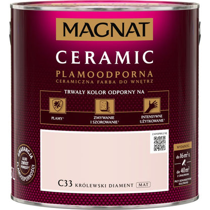 Magnat Ceramic C33 kongelig diamant maling 2,5 l