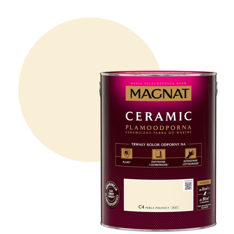 Magnat Ceramic maling C4 perle af nord 5 l