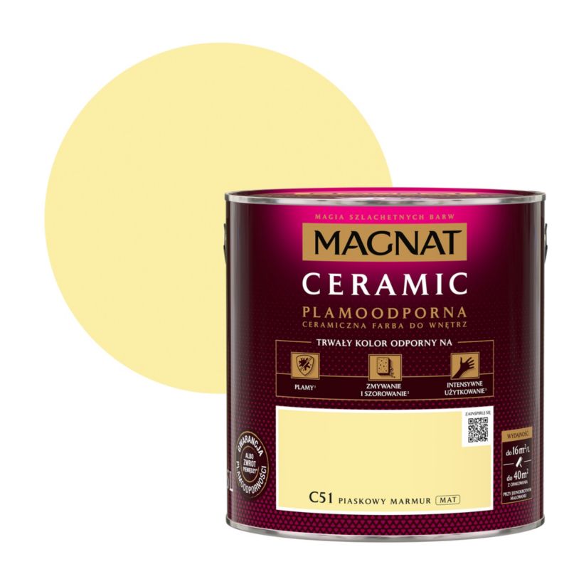 Magnat Ceramic C51 maling i farven sandmarmor 2,5 l