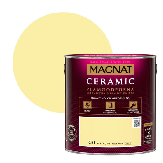 Magnat Ceramic C51 maling i farven sandmarmor 2,5 l