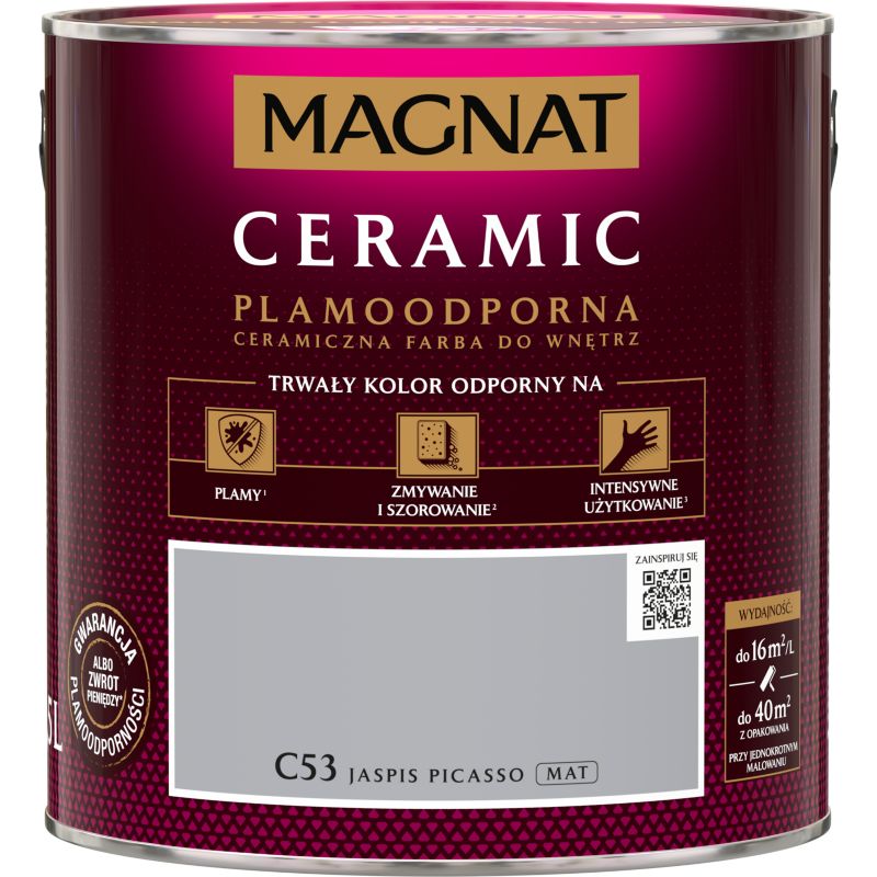 Magnat Ceramic C53 jaspis Picasso keramisk maling 2,5 l