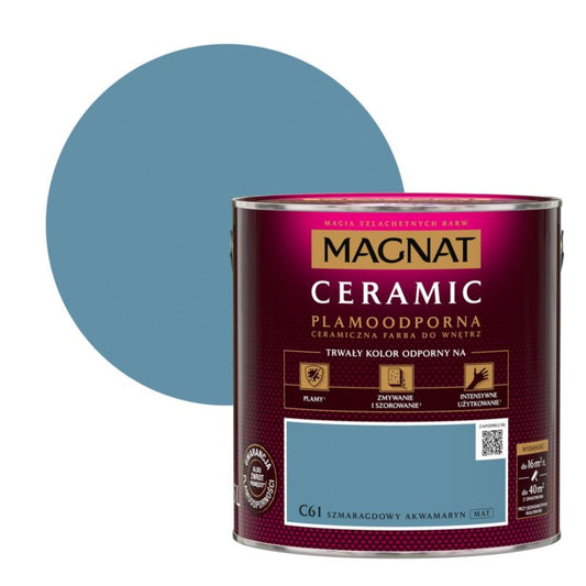 Magnat Ceramic maling C61 smaragd akvamarin 2,5 l