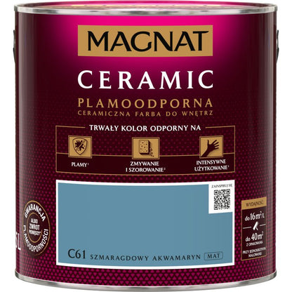 Magnat Ceramic maling C61 smaragd akvamarin 2,5 l