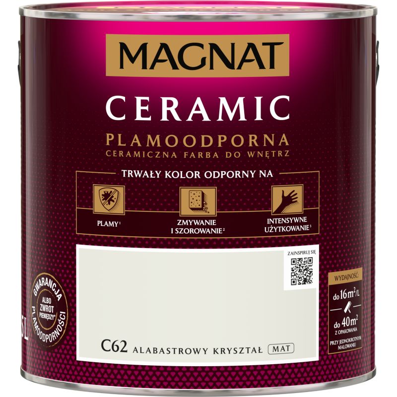 Magnat Ceramic C62 alabastret krystal maling 2,5 l