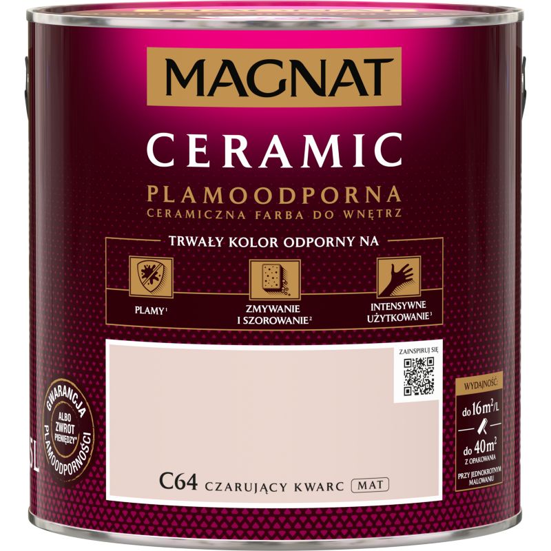 Magnat Ceramic C64 maling charmerende kvarts 2,5 l